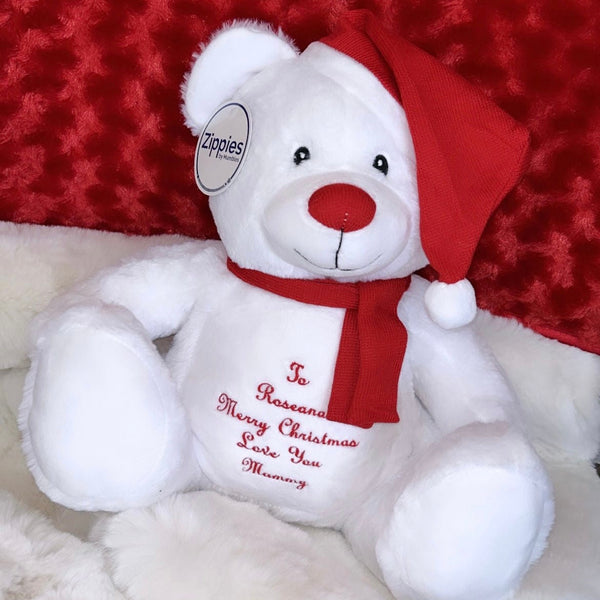 Personalised Santa Teddy