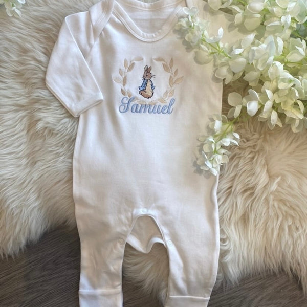 Personalised Peter Rabbit Romper