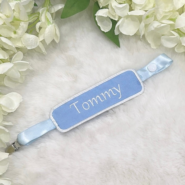Traditional Blue Handmade Dummy Clip