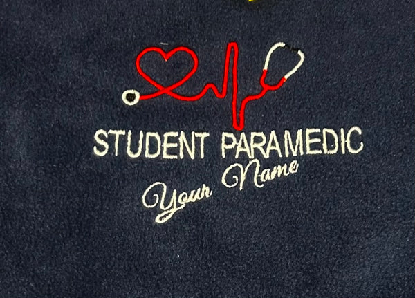 Student Paramedic Stethoscope Fleece