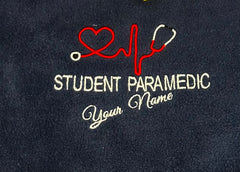 Student Paramedic Stethoscope Fleece