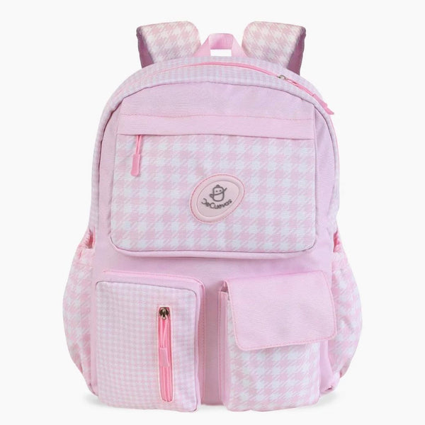 Decuevas Pink Gingham Backpack