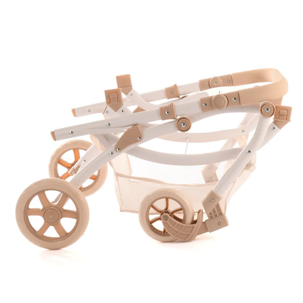 Roma Teddy Twin Dolls Pram