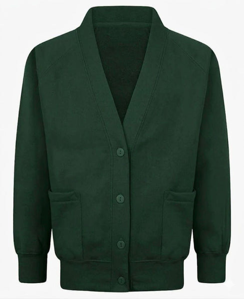 Bottle Green Riverdale Primary School Cardigan