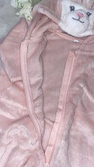 Pink Rabbit Onesie