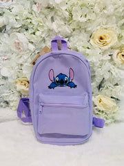 Lilac Stitch backpack