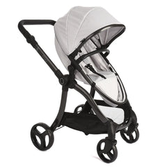Egg Dolls Pram - Houndstooth Silver