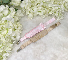 Traditional handmade dummy clips