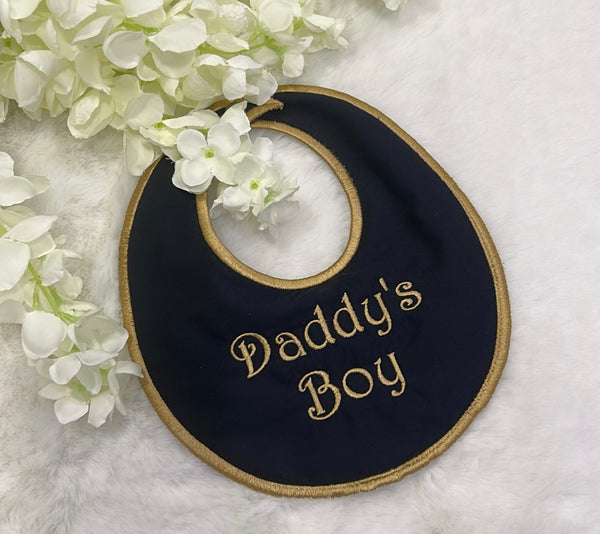 Baby's traditional handmade bib