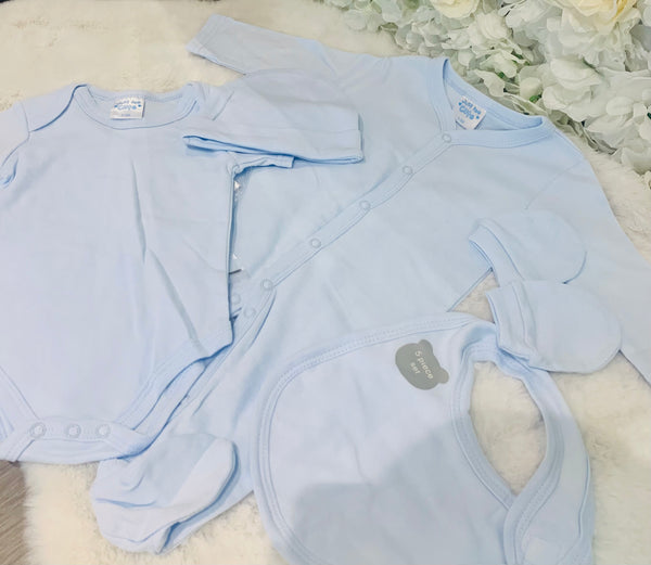 Blue 5 piece gift set