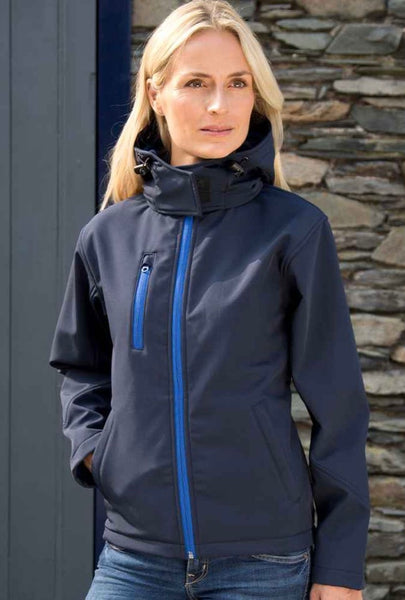 Female hospital soft shell jacket