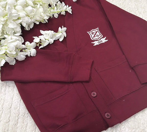 Zetland School cardigan