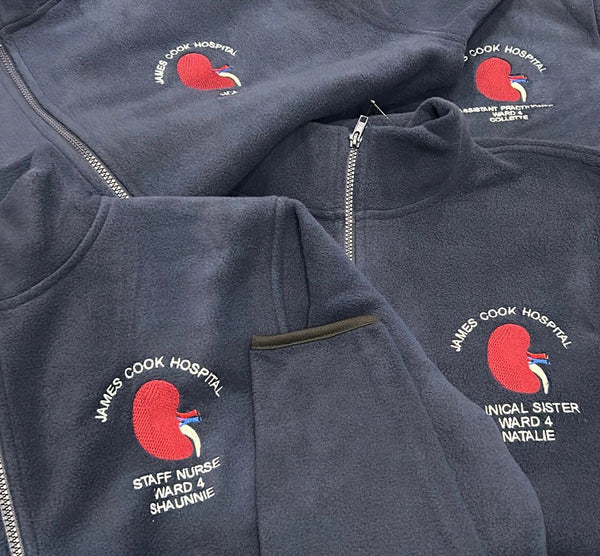 Kidney Navy Fleece