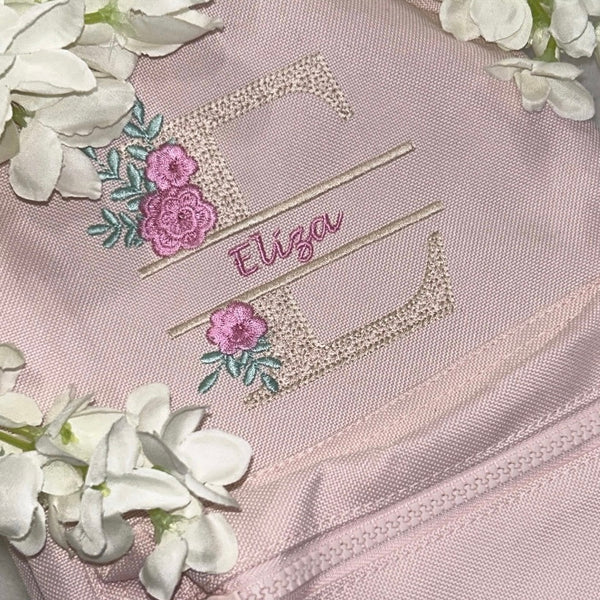 Personlised Pink Backpack