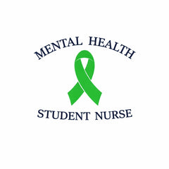 Mental Health Ribbon Navy Fleece