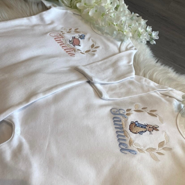 Personalised Peter Rabbit Romper