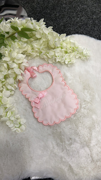 Baby's traditional handmade bib