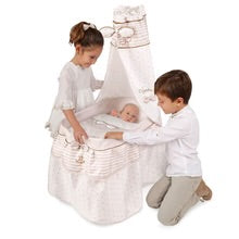 Dolls Crib/Cradle with Canopy Verona PRE ORDER