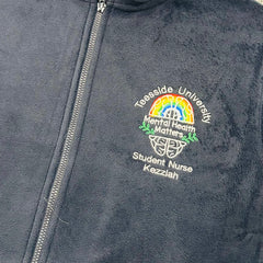 Mental Health Brain Navy Fleece