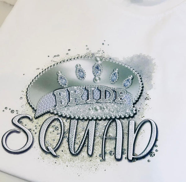 Bride squad t-shirt