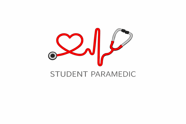 Student Paramedic Stethoscope Navy Fleece