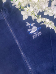 Dragonfly Navy fleece