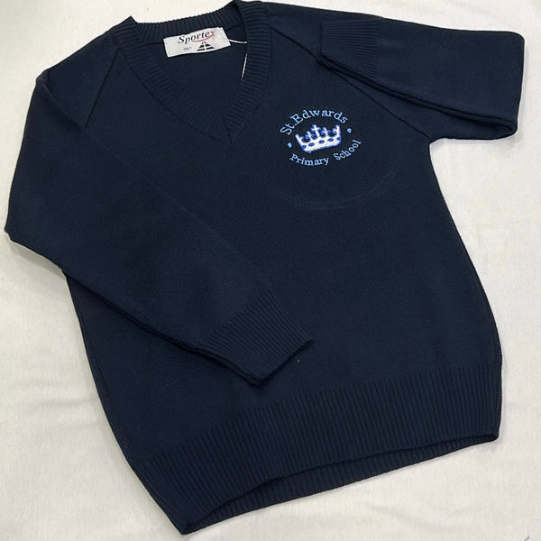 St Edward’s Primary School Vneck Knitted Jumer