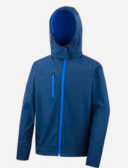 Male hospital soft shell jacket