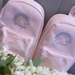 Personlised Pink Backpack