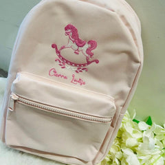Personlised Pink Backpack