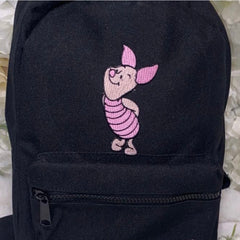 Personlised Black Backpack