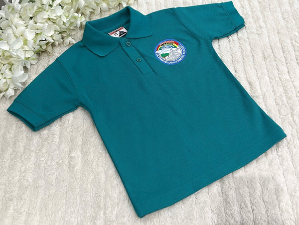 Dormanstown Jade green polo