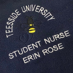 Bee Navy Fleece
