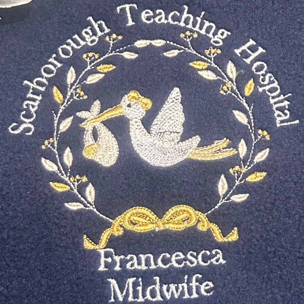 Navy Scarborough Teaching fleece