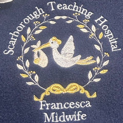 Navy Scarborough Teaching fleece