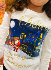 Polar Express long sleeve t-shit