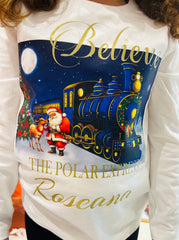 Polar Express long sleeve t-shit