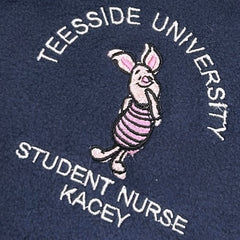 Teesside University Piglet Navy Fleece