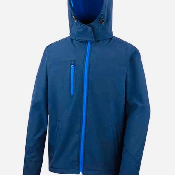 Male Hospital Soft Shell Navy Jacket