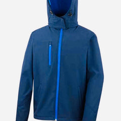 Male Hospital Soft Shell Navy Jacket