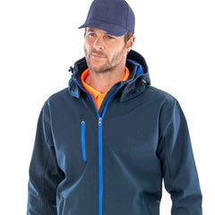 Male Hospital Soft Shell Navy Jacket