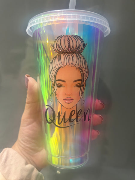 Opal Holographic cups