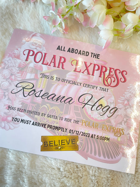 Polar Express ticket