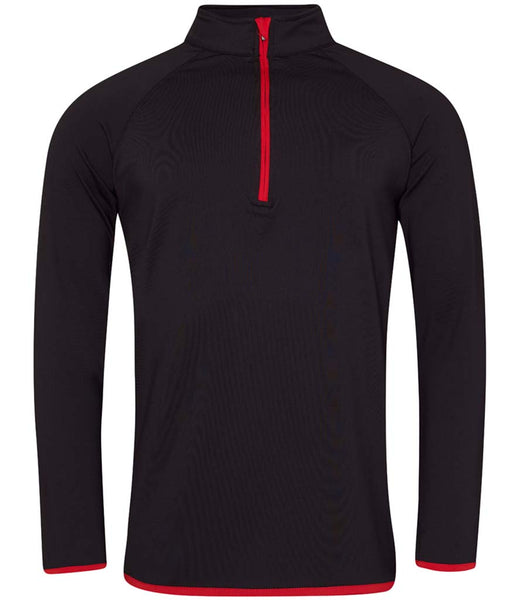 AWDis Cool Half Zip Sweat Top