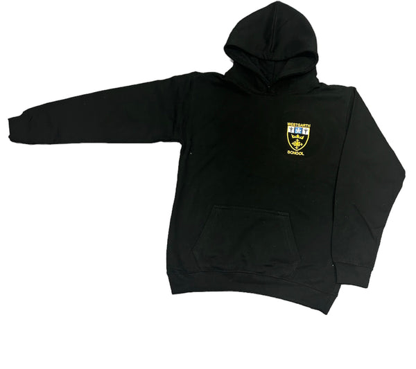 Westgarth school hoodie black