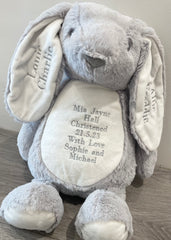 Personalised bunny with floppy ears