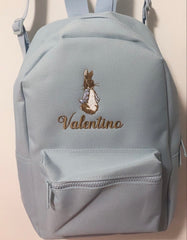 Blue Personalised backpacks