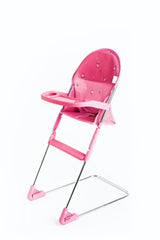 Roma darcie dolls high chair in blush