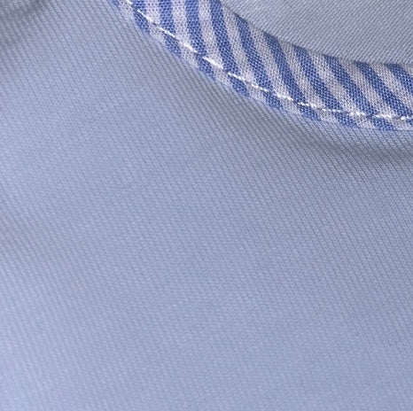 Pocket style baby blue shorts and tshirt