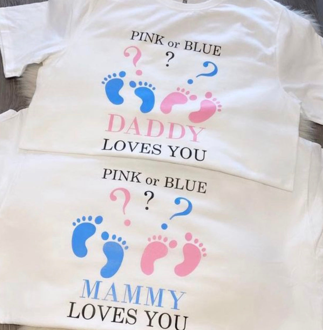 Baby reveal t-shirts Children's Boutique
